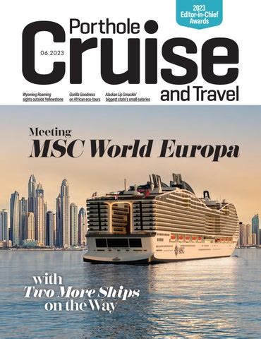 chanel samson porthole cruise magazine|Porthole Cruise and Travel June 2024 .